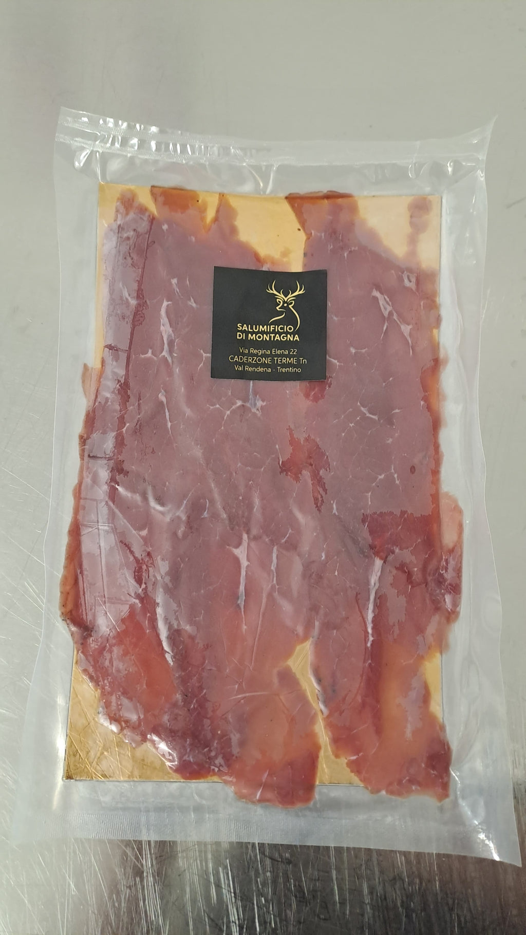 Carne salada di manzo affettata da scottare