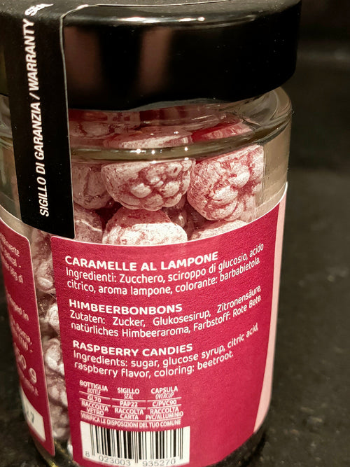 CARAMELLE AL LAMPONE