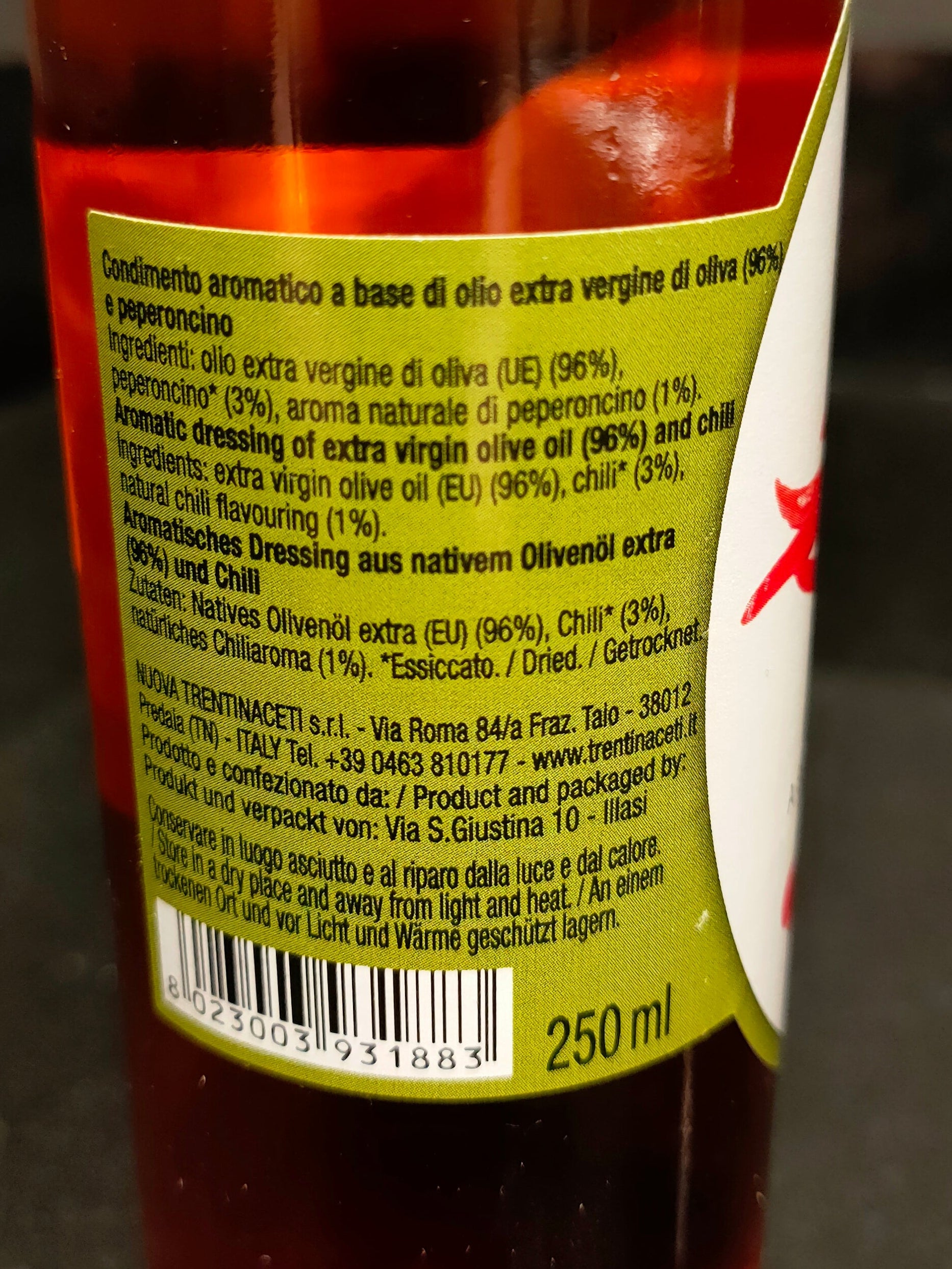 OLIO AL PEPERONCINO