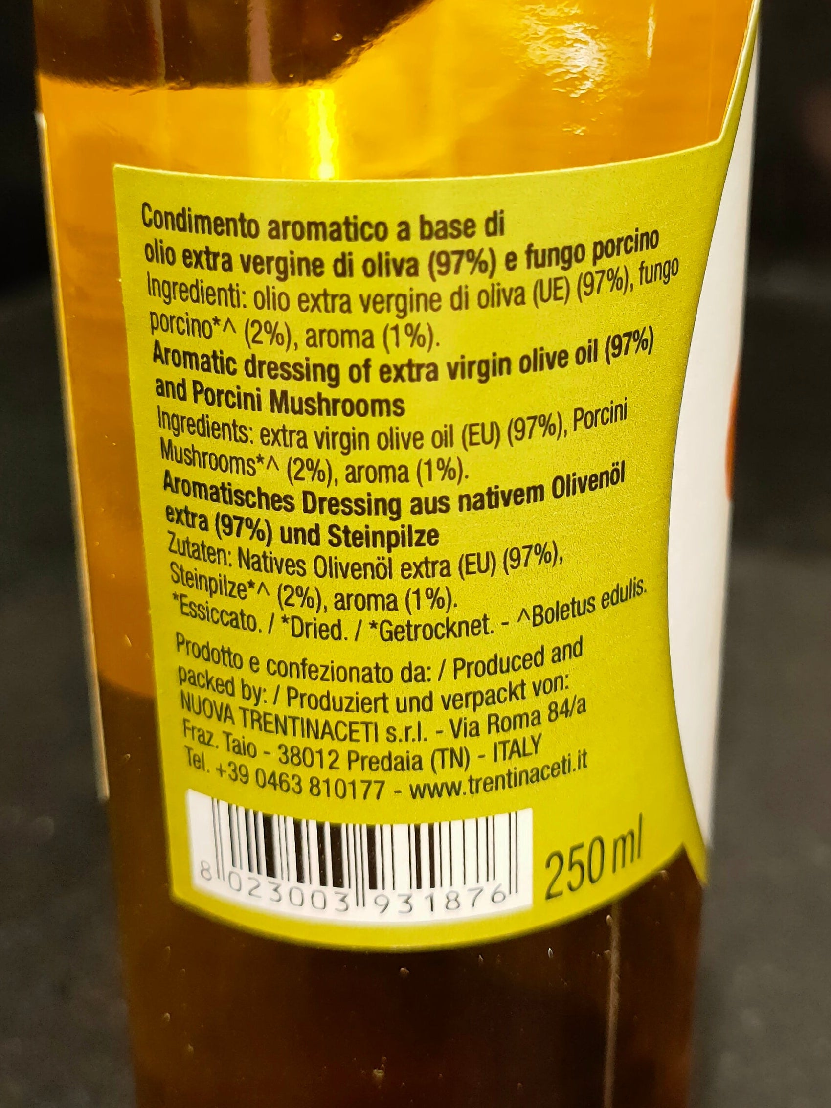OLIO FUNGO PORCINO
