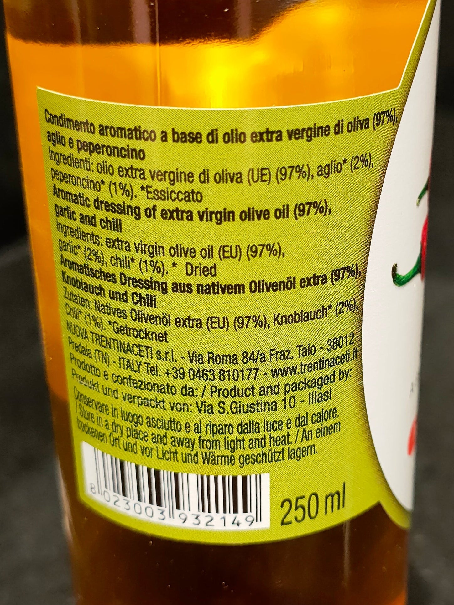 OLIO AGLIO E PEPERONCINO