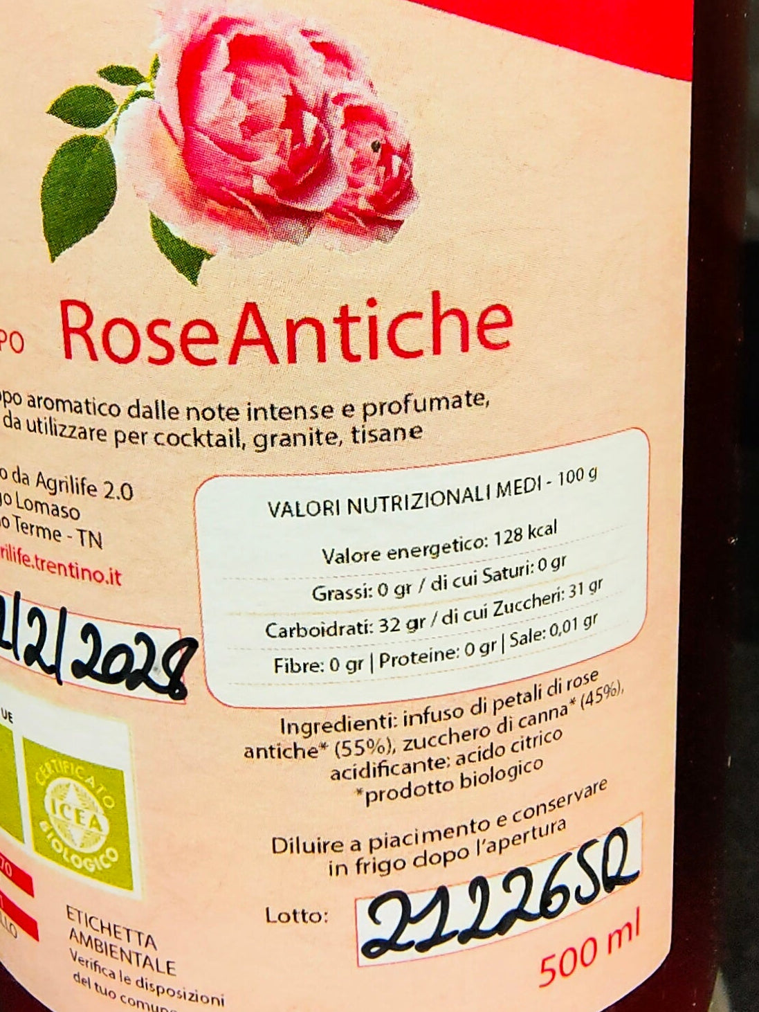 SCIROPPO ROSE ANTICHE