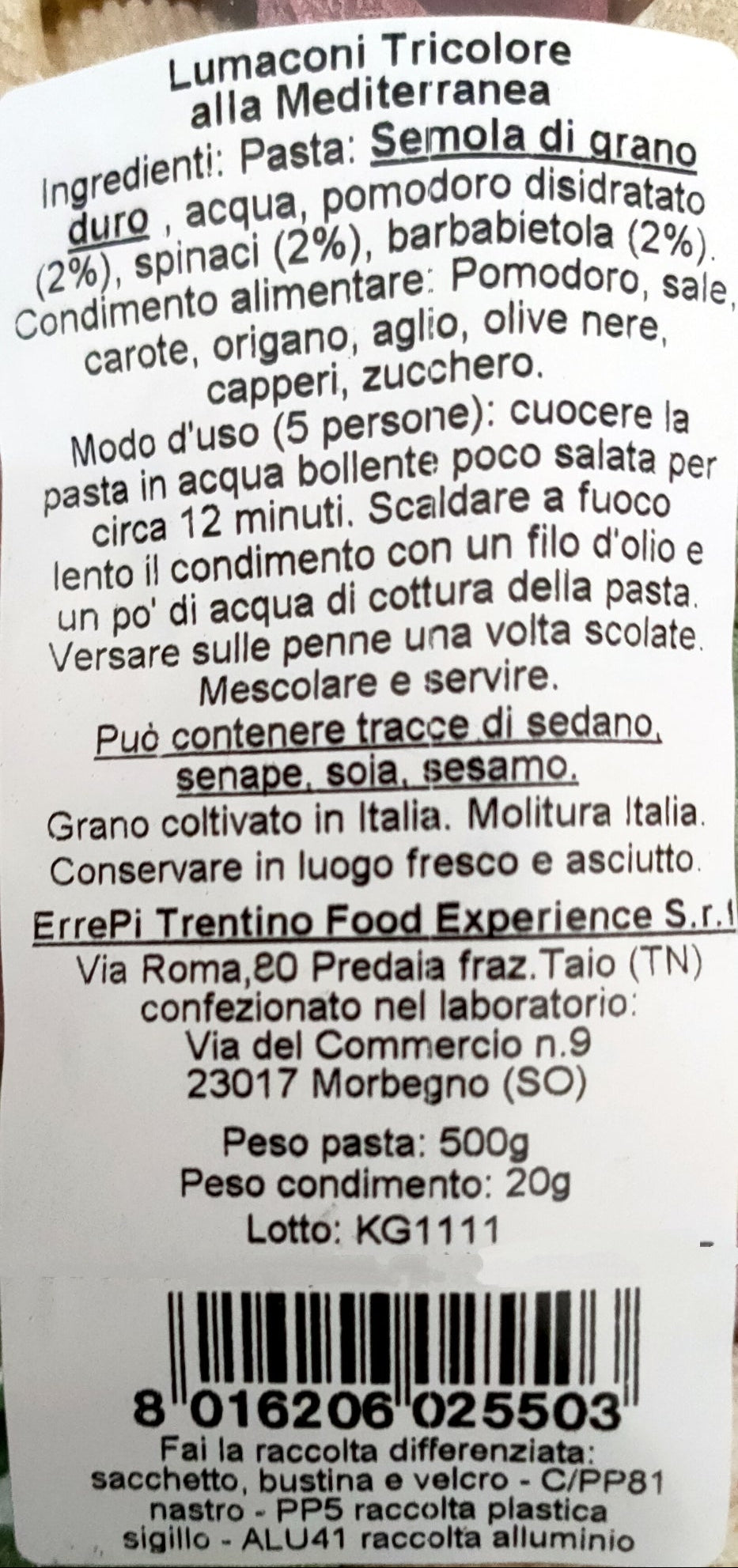 LUMACONI ALLA MEDITERRANEA