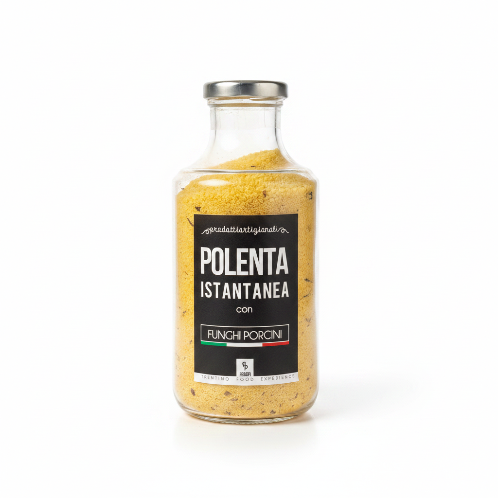 Polenta con Funghi Porcini