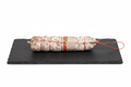 Salame con Cervo su Tagliere di Ardesia - Vista Laterale