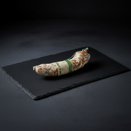 Salame di Capriolo su Tagliere di Ardesia